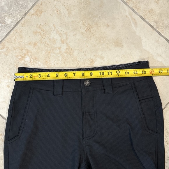 Lululemon Commission ABC Warpstreme Pants Men 32x32 Black Pinstripe Performance - Picture 5 of 10